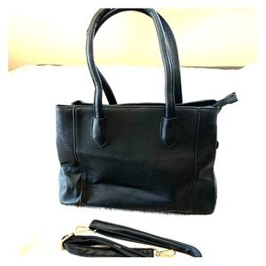 Francesca’s- Large Black Oversized Purse